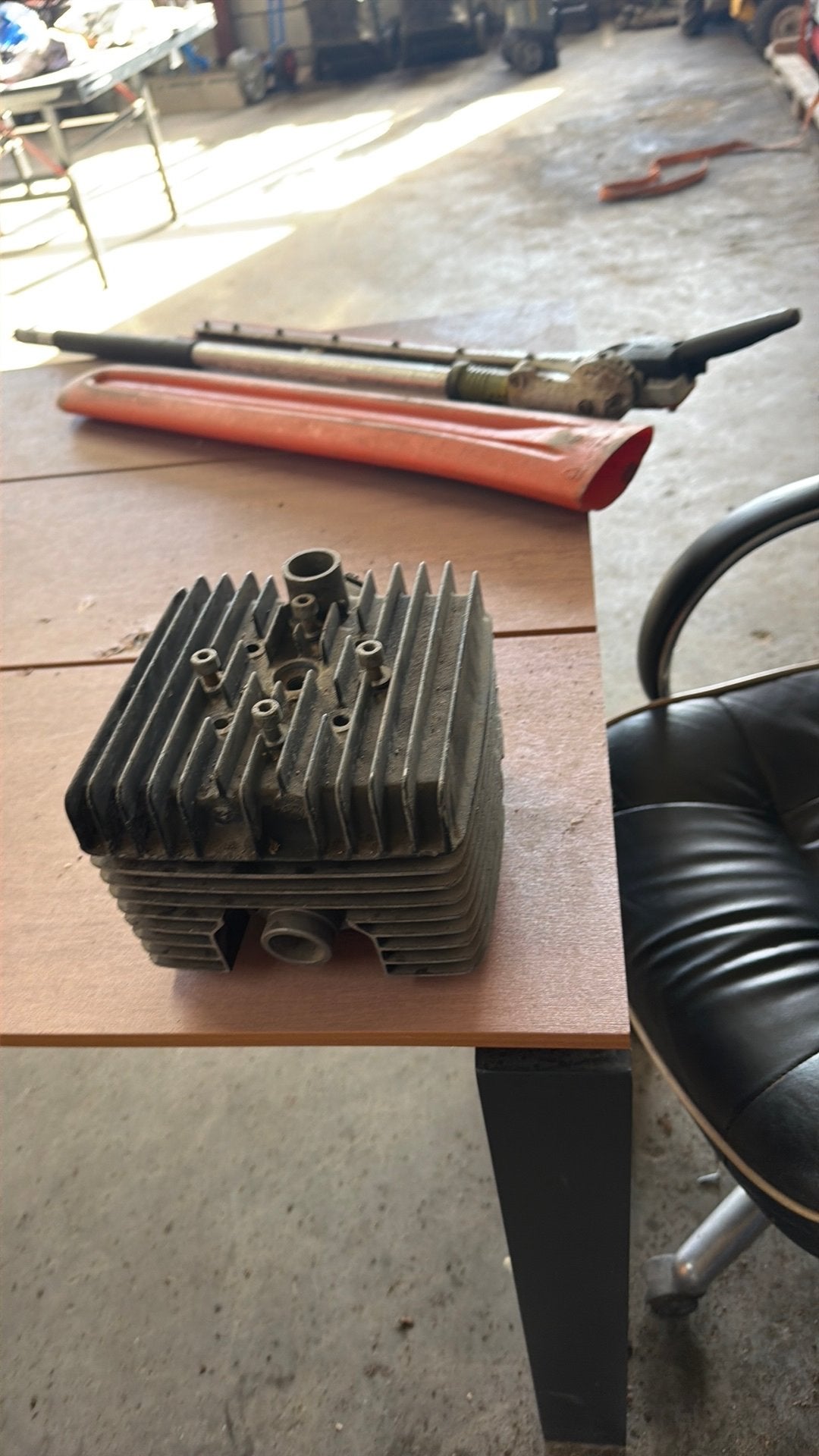 Zundapp 125 cc clinder en kop waterkoeling., Ophalen, Gebruikt, Cilinder