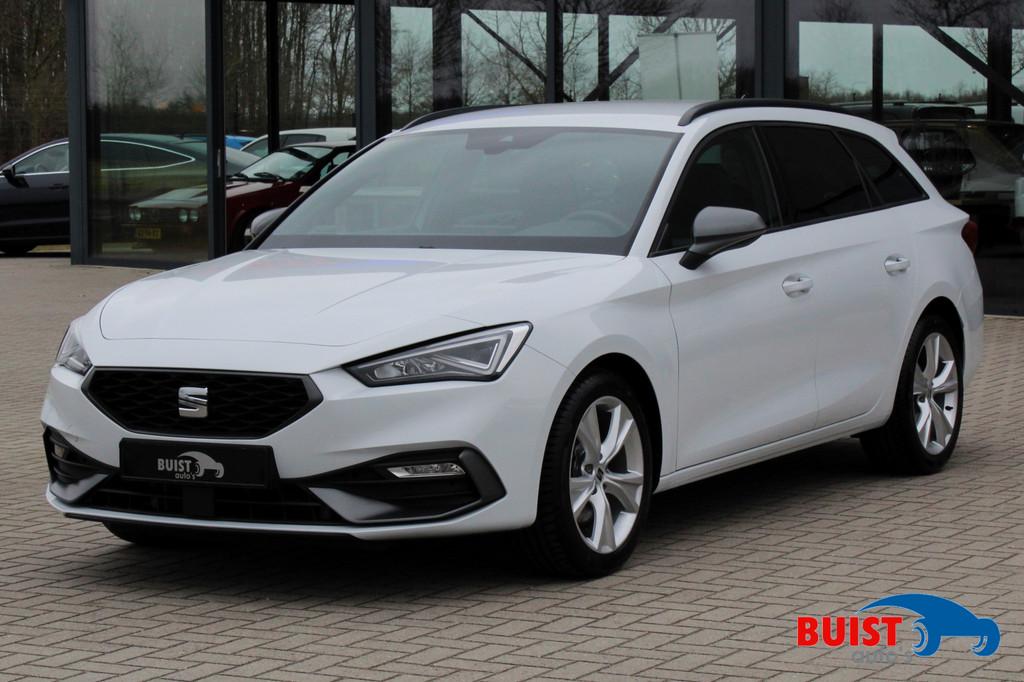 SEAT Leon Sportstourer 1.5 TSI 130pk FR VIRTUAL LED NAVI CAR, Voorwielaandrijving, Stof, 4 cilinders, Met garantie (alle)