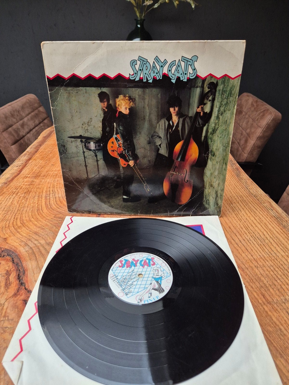 Stray Cats - Stray Cats (LP), LP, Rock, Gebruikt, Ophalen of Verzenden
