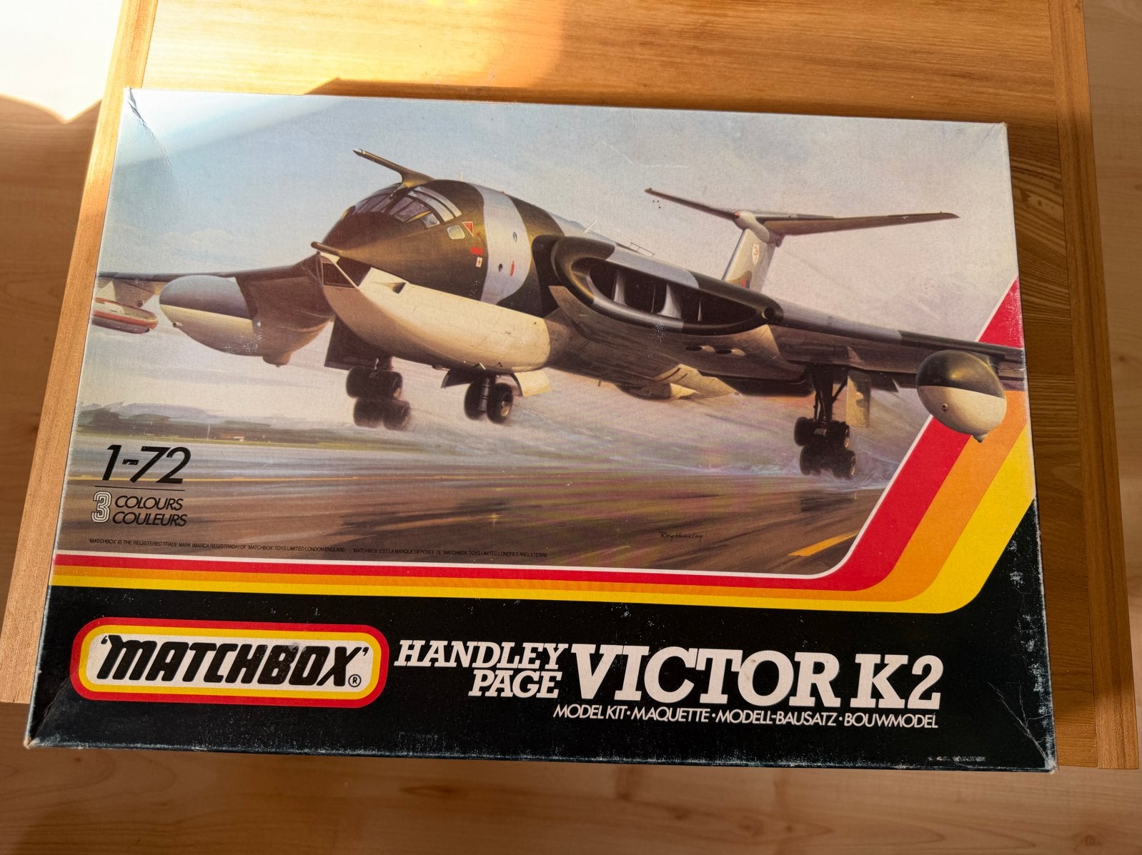Vintage Matchbox Handley Page Victor K2 1:72 PK-551, Overige merken, 1:72 tot 1:144, Ophalen of Verzenden, Zo goed als nieuw