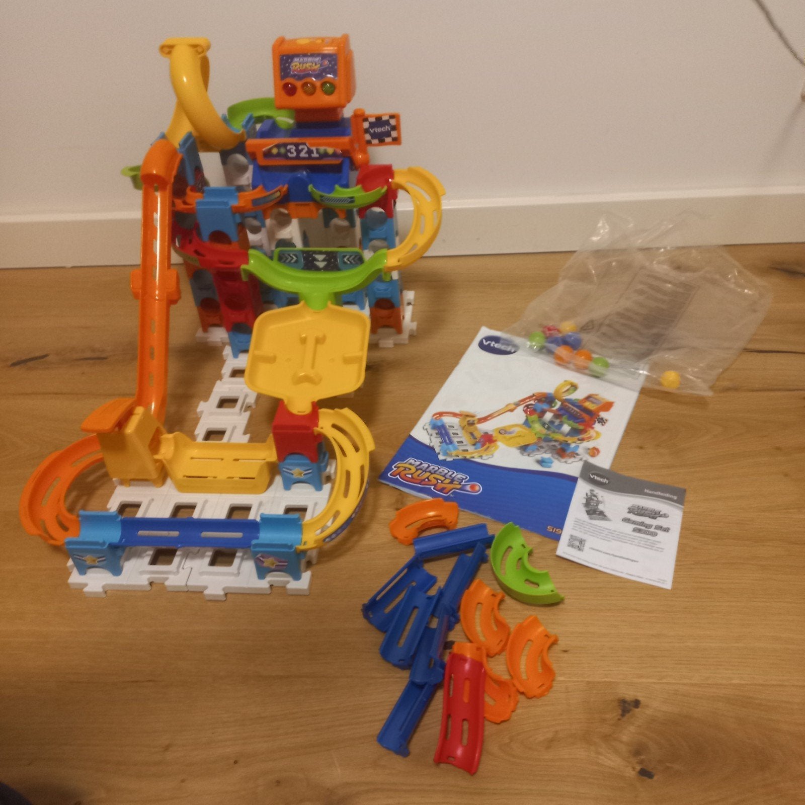 VTech Marble Rush 5193 Racing Set - Zo goed als nieuw, Ophalen of Verzenden, Zo goed als nieuw, Overige merken