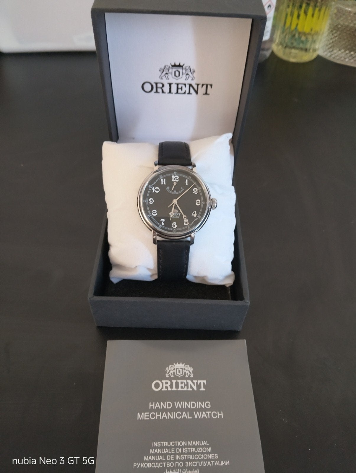 Orient Monarch 42MM, Overige merken, Staal, Polshorloge, Ophalen of Verzenden
