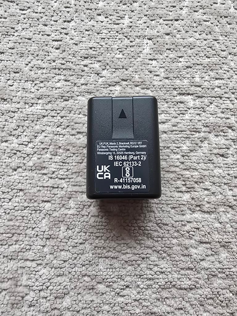 Panasonic VW-VBT190 Oplaadbare Li-ion Batterij, Ophalen of Verzenden, Gebruikt, Oplaadbaar
