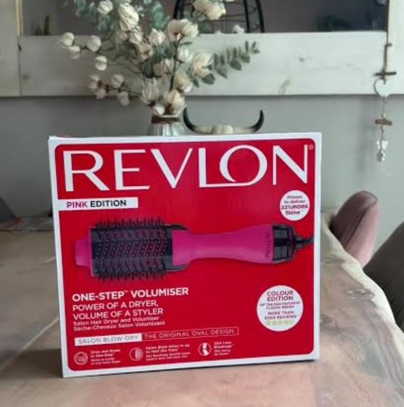 Revlon One-Step Volumiser Pink Edition Föhnborstel, Ophalen of Verzenden, Zo goed als nieuw, Haarverzorging