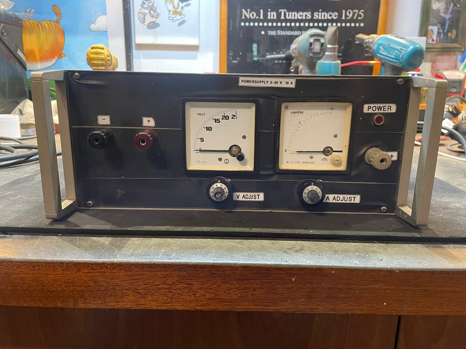Vintage Voeding 2-30V 10A - Labvoeding, Ophalen, Gebruikt, Overige typen
