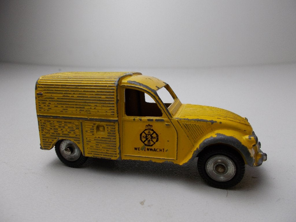 1965 Dinky Toys 562 CITROEN 2CV ANWB WEGENWACHT +Deurtje (E)