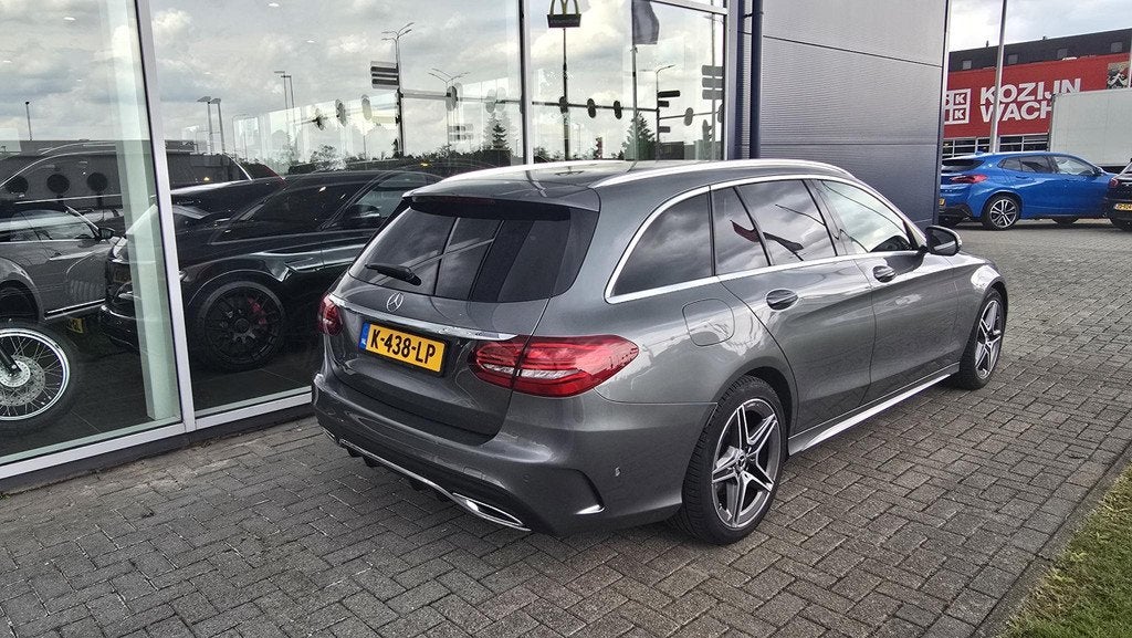 Mercedes-Benz C-klasse Estate 180 Business Solution AMG |NAP, Auto's, Automaat, Leder en Stof, Origineel Nederlands, 1430 kg