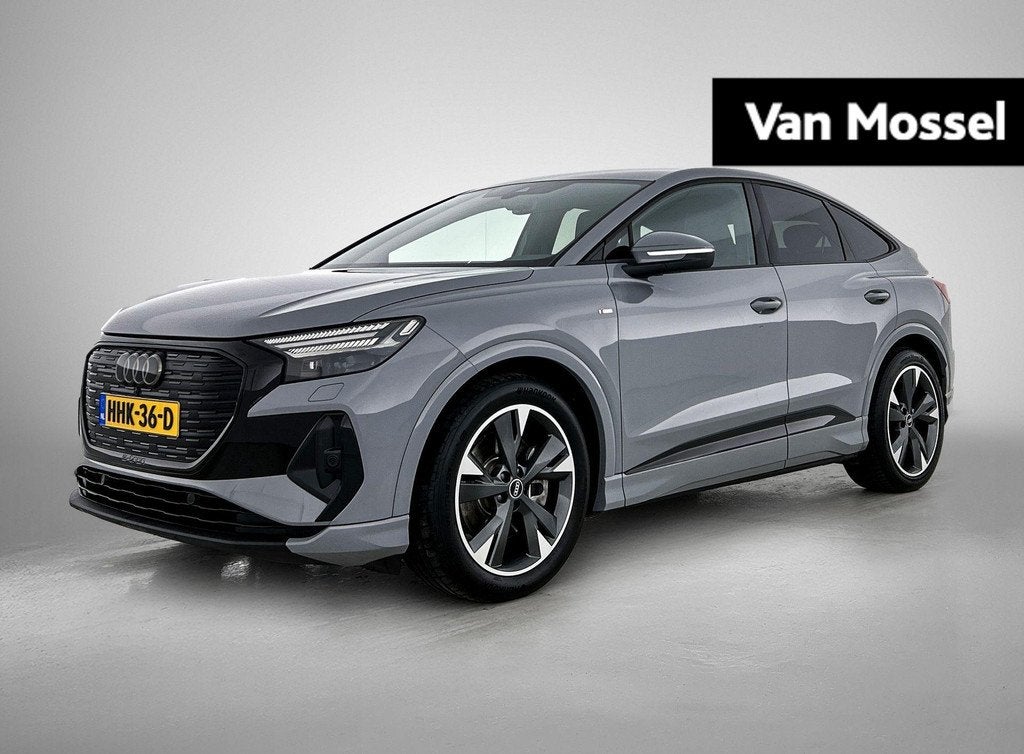 Audi Q4 Sportback e-tron 45 quattro S Edition 82 kWh | S-lin, Auto's, Audi, Bedrijf, Te koop, Q4 e-tron, 4x4, ABS, Achteruitrijcamera
