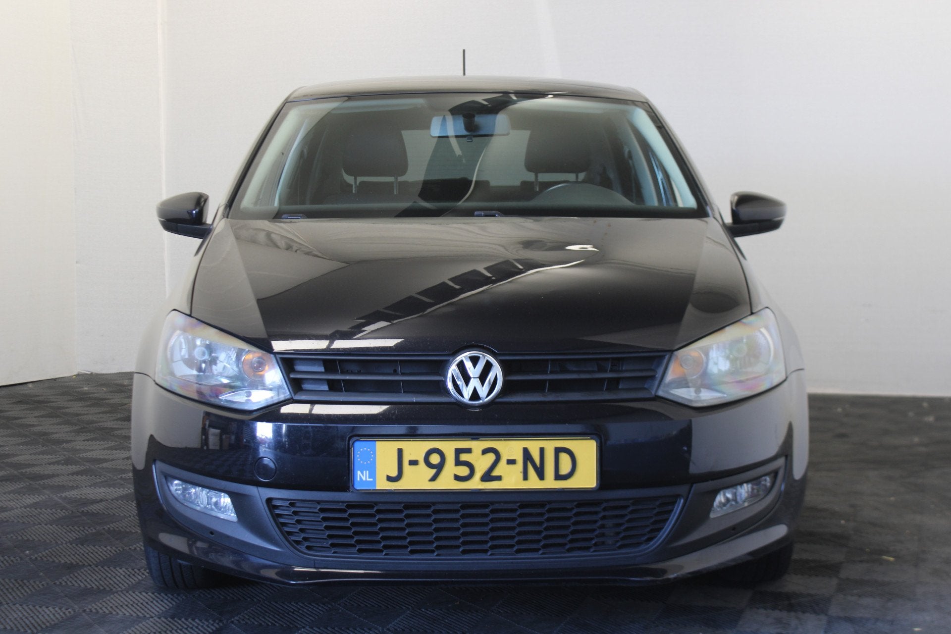 Volkswagen Polo 1.2 Easyline Zie tekst! (bj 2010), Euro 5, Gebruikt, Zwart, 60 pk