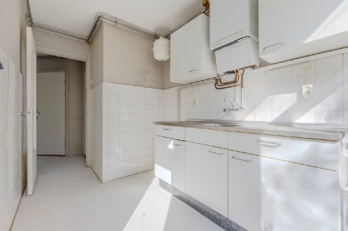 Bruynzeel Keuken, Ophalen, Wit, Enkelwandige keuken, Zo goed als nieuw