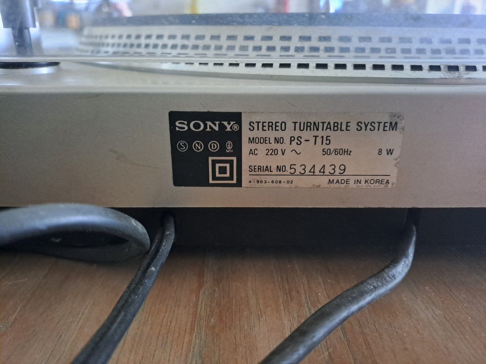 Sony PS-T15 Direct Drive Stereo Platenspeler, Ophalen of Verzenden, Gebruikt, Platenspeler, Sony