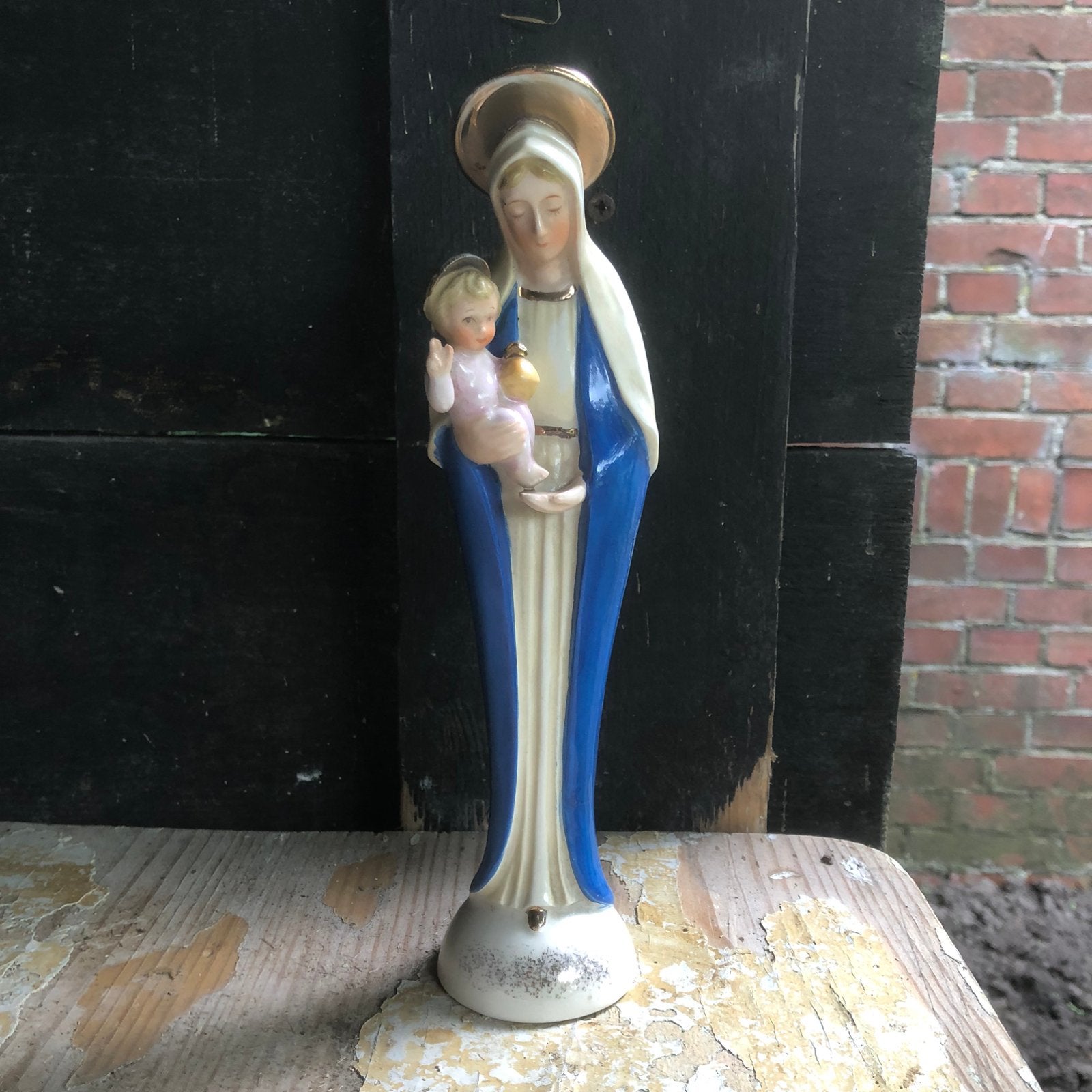 Maria met kind beeldje, Ophalen of Verzenden