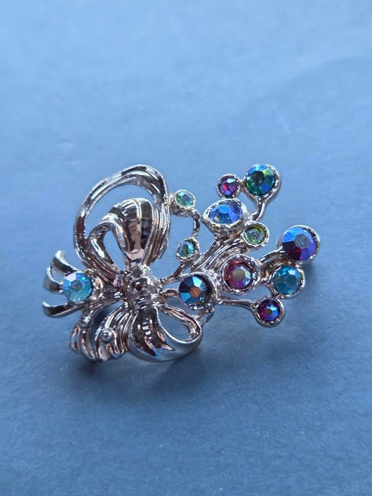 oude broche, Overige materialen, 4 tot 7 cm, Verzenden, Zo goed als nieuw