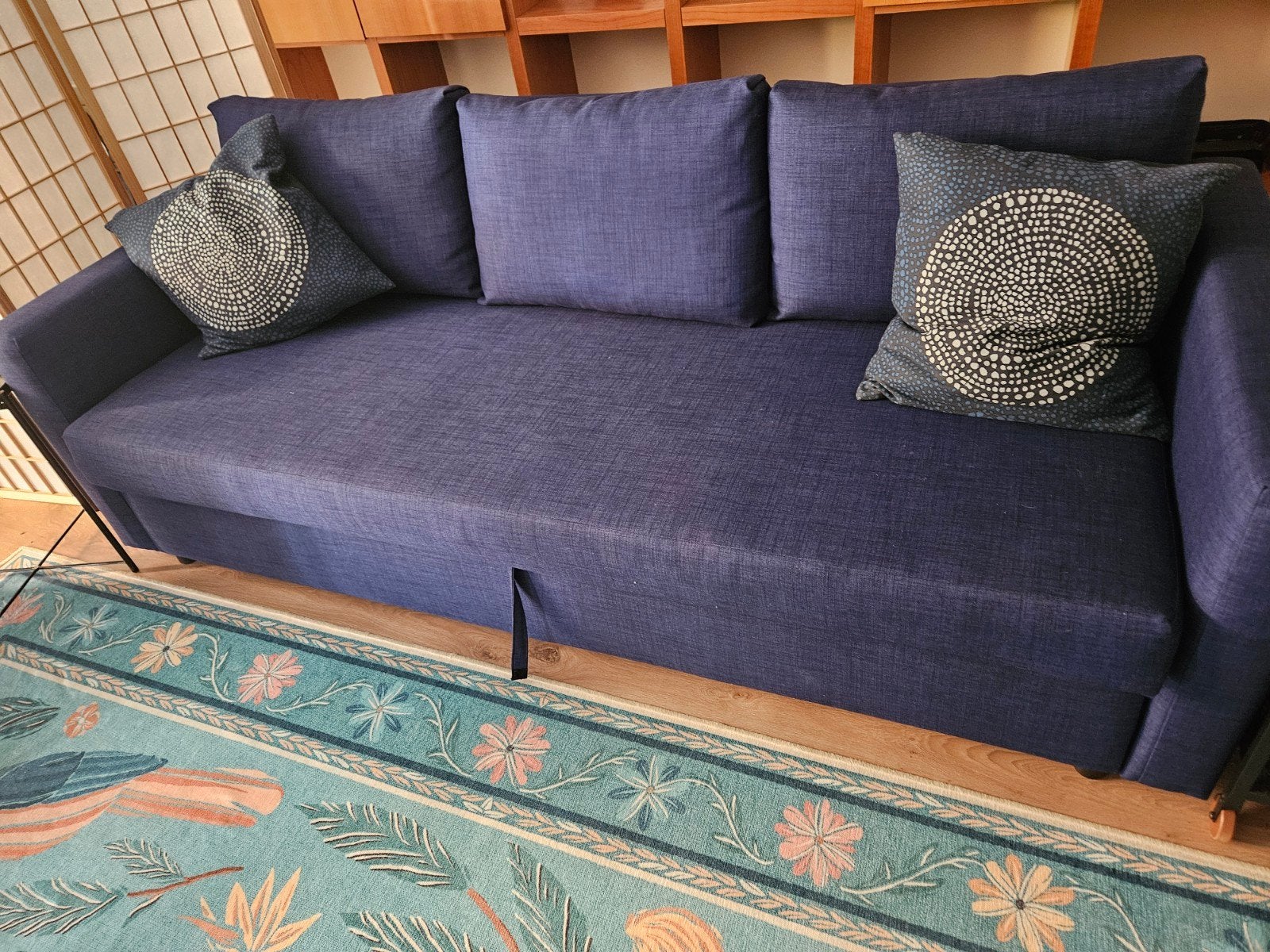 IKEA 3-zits slaapbank in super staat, Huis en Inrichting, Ophalen