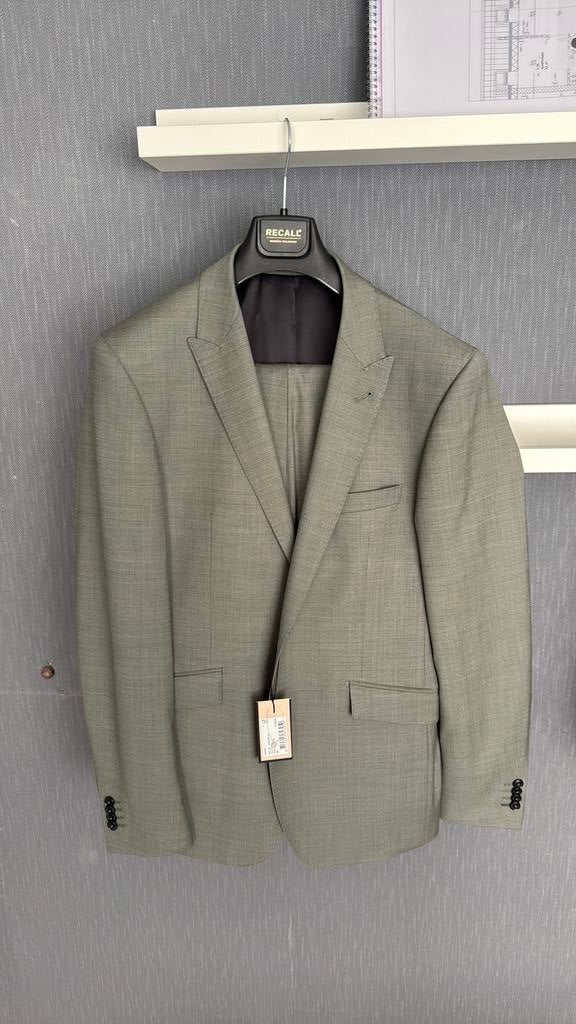 Recall pak groen heren maat 102, Kleding | Heren, Kostuums en Colberts, Ophalen of Verzenden, Zo goed als nieuw, Groen