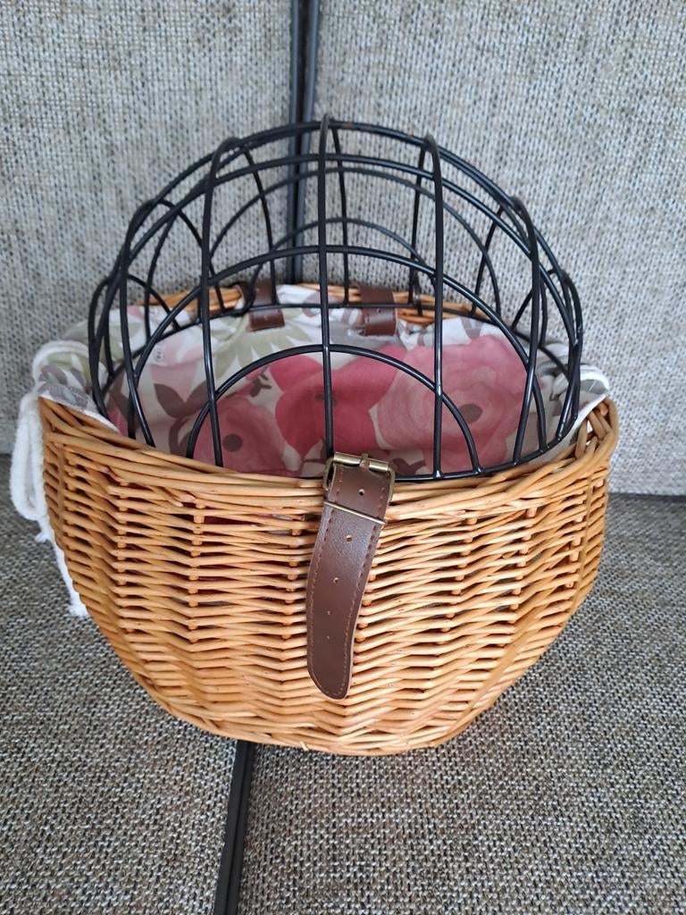 Kleine fietsmand, Ophalen