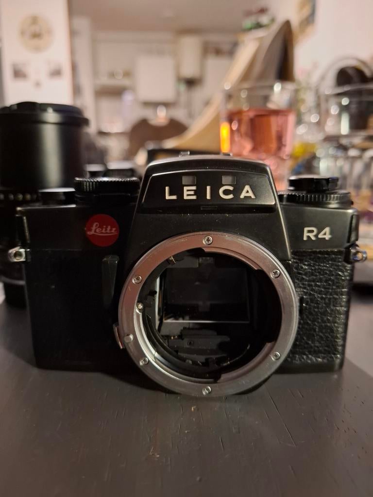 T.k. Leica R4 , mooie staat, als decoratie, Audio, Tv en Foto, Fotocamera's Analoog, Ophalen of Verzenden, Compact, Leica