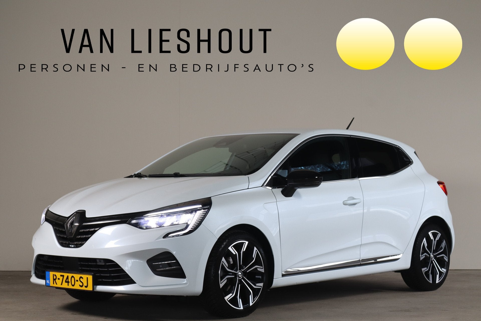 Renault Clio 1.0 TCe 90 Techno Camera I Keyless E+S I Apple, Auto's, Gebruikt, Euro 6, Leder en Stof, Bedrijf