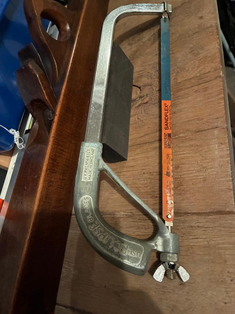 Eclips zaagbeugel, Doe-het-zelf en Verbouw, Gereedschap | Handgereedschap, Ophalen of Verzenden, Gebruikt
