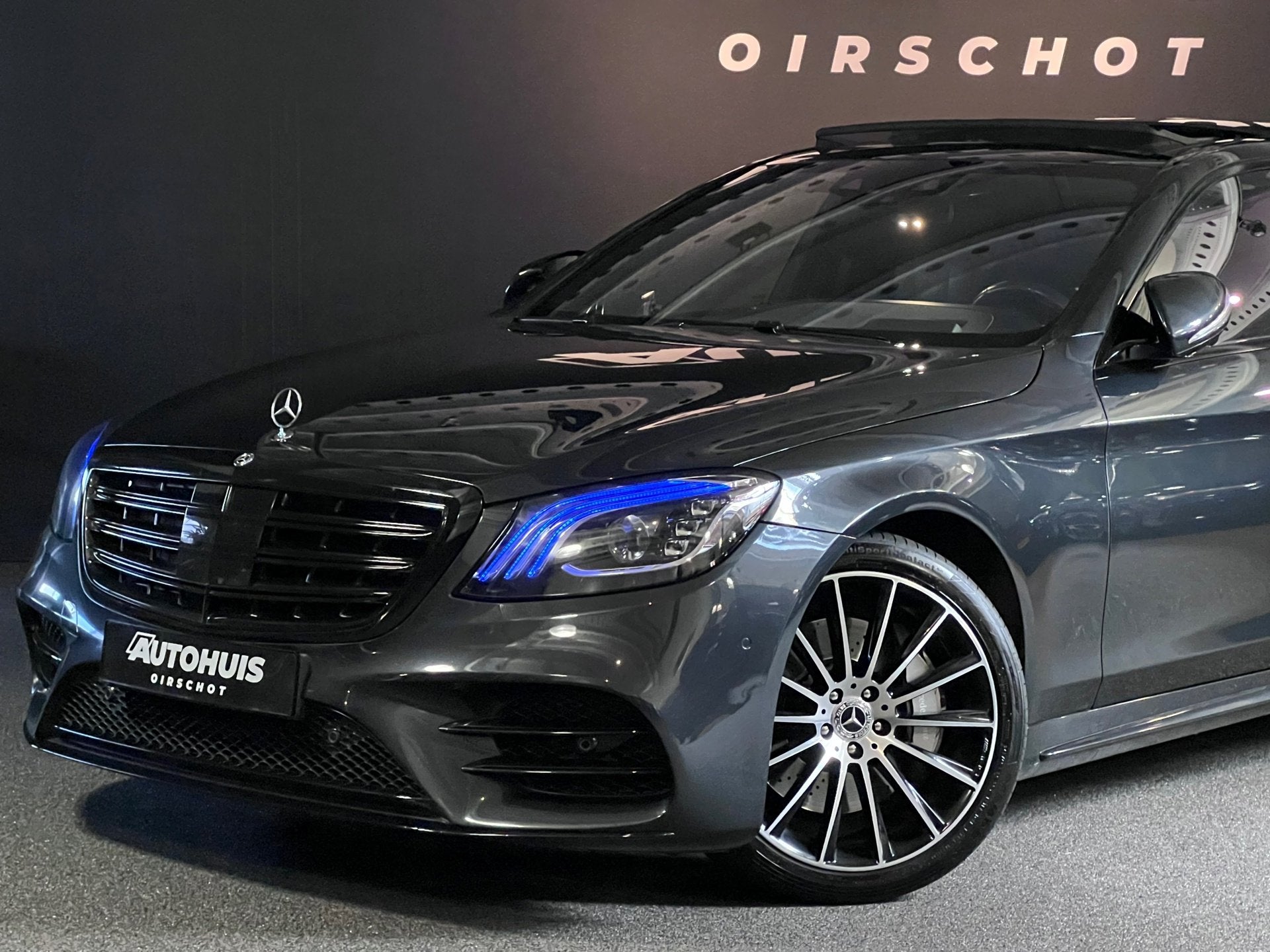 Mercedes-Benz S-klasse 560 e Lang Premium Plus AMG line Pano, Auto's, Automaat, Achterwielaandrijving, Gebruikt, 2996 cc