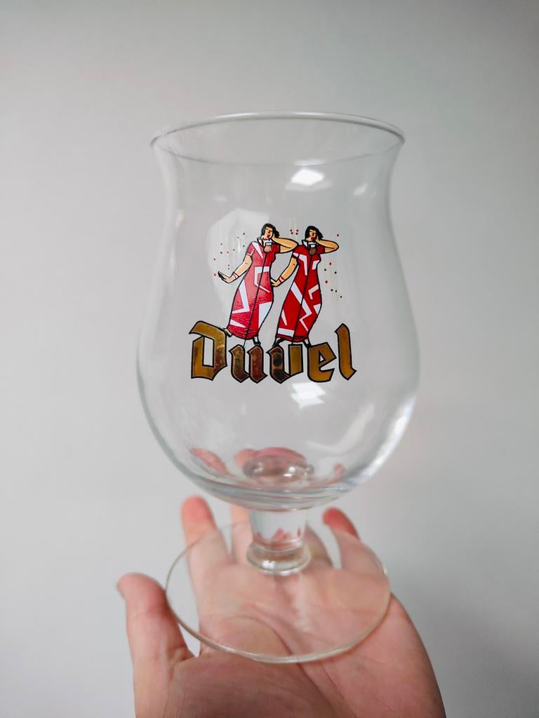 Duvel special edition bierglas 2004, Ophalen of Verzenden, Zo goed als nieuw, Glas of Glazen, Duvel
