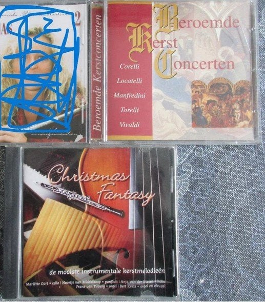 2 zgan kerst cds - instrumentaal - à 1,00, Ophalen of Verzenden, Zo goed als nieuw, Kerst