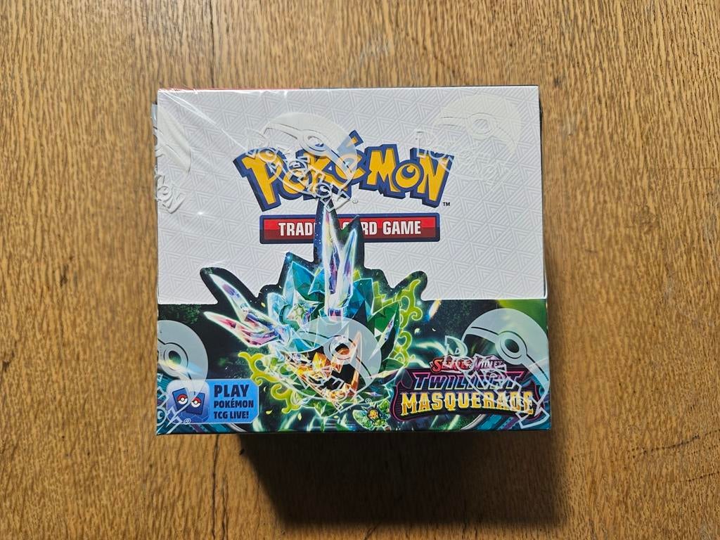 Pokémon Twilight Masquerade Booster Box NIEUW, Ophalen of Verzenden, Nieuw, Boosterbox