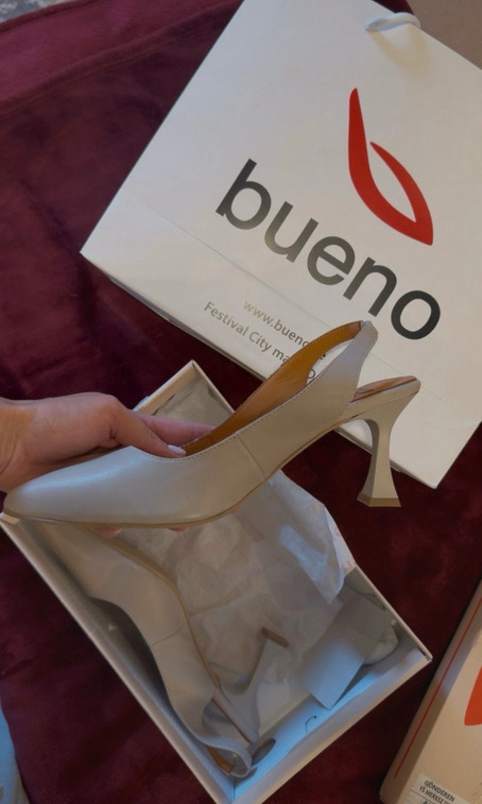 Bueno leren hakken maat 40, nieuw, Ophalen of Verzenden, Nieuw, Pumps