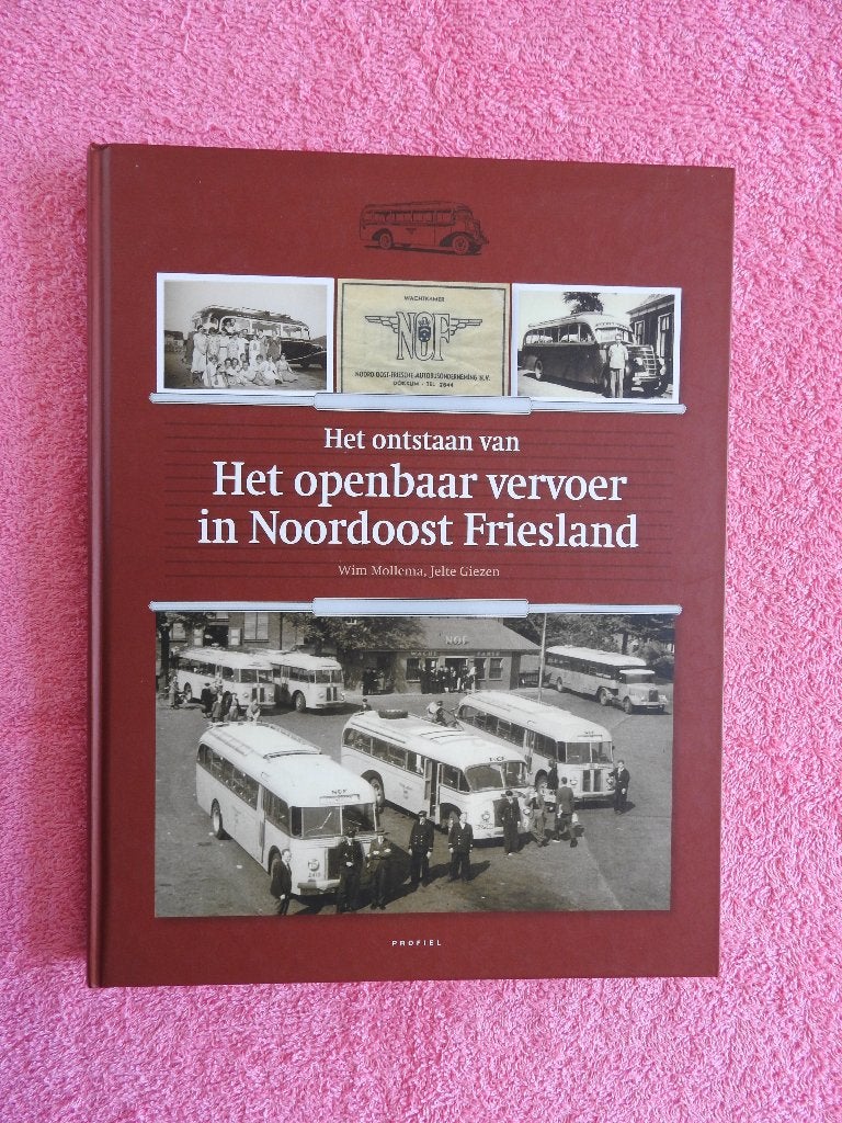 Het ontstaan van openbaar vervoer in Noordoost Friesland, Boeken, 20e eeuw of later, Wim Mollema, Jelte Giezen, Ophalen of Verzenden