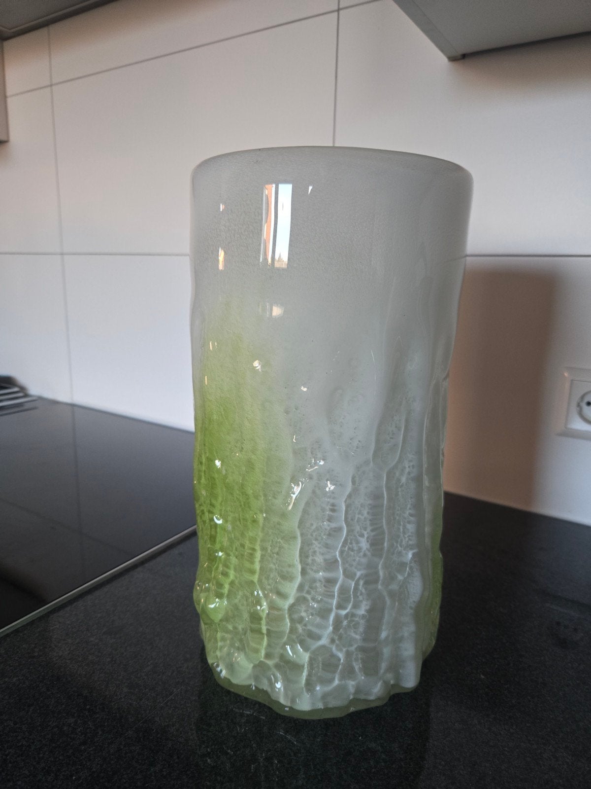 bloemenvazen, Ophalen, Zo goed als nieuw, Groen, Glas