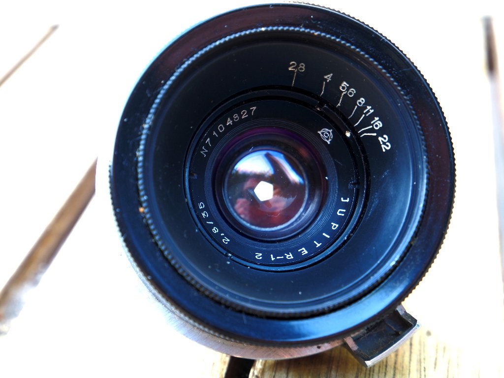 Jupiter 2,8 35 mm Contax bajonet, Overige merken, Gebruikt, 35 mm, Overige vattingen