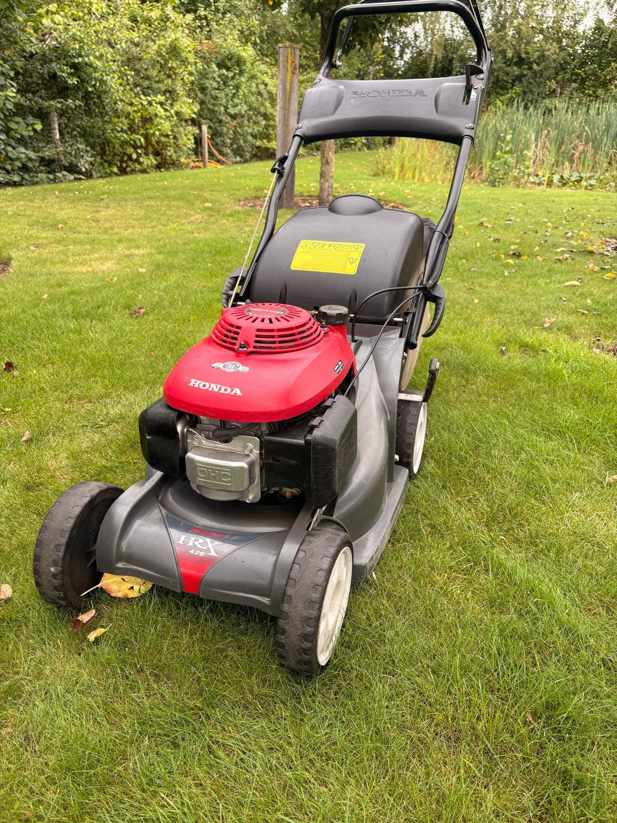 Grasmaaier Honda HRX 426 - Benzine, Goede Conditie, Tuin en Terras, Grasmaaiers, Ophalen, Cirkelmaaier, Gebruikt, 40 t/m 49 cm