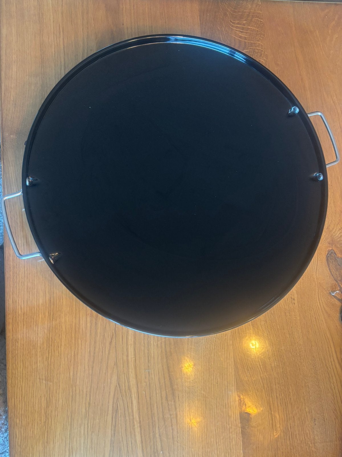 Skottelbraai pan met hengsels, Ophalen of Verzenden, Zo goed als nieuw