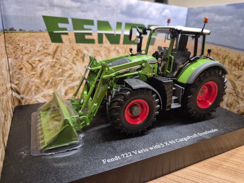 FENDT 722 VARIO MET VOORLADER 5X /90 CARGO PROFI, Ophalen of Verzenden, Nieuw, Tractor of Landbouw, Universal Hobbies