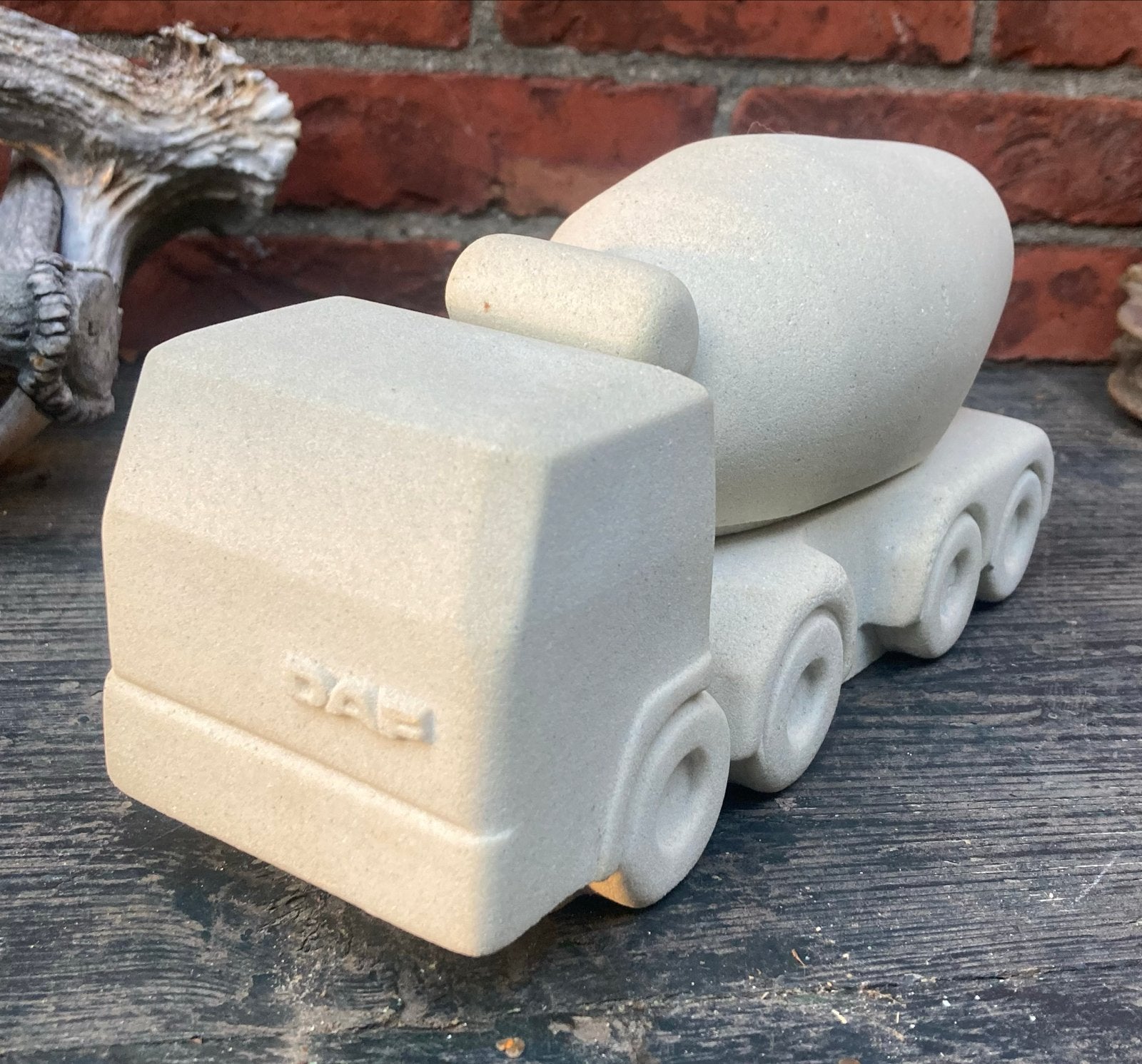 Zeldzame DAF vierasser betonmixer van wit fijnzand beton, Ophalen of Verzenden, Zo goed als nieuw