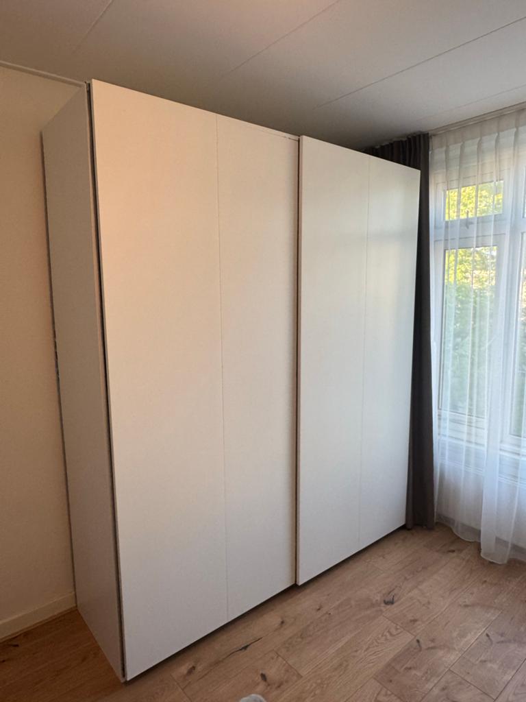 IKEA PAX kledingkast HASVIK schuifdeuren - zo goed als nieuw, Ophalen, Met deur(en), 200 cm of meer, 150 tot 200 cm