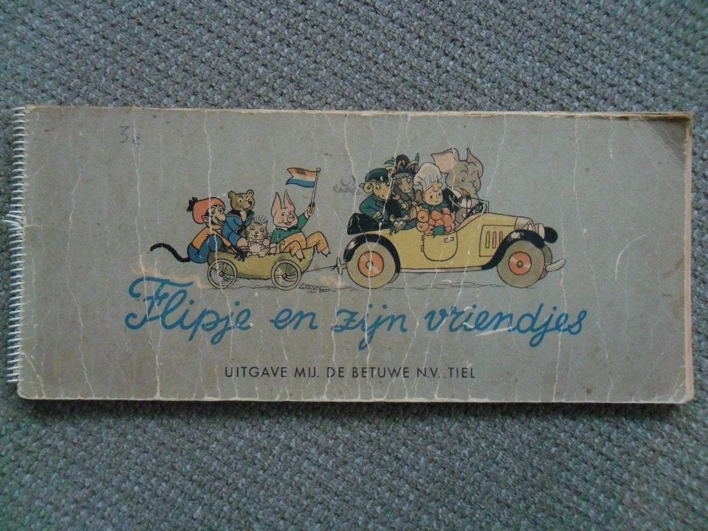 Flipje filmstroken-album : Flipje en zijn vrienden, Eén comic, Ophalen of Verzenden, Gelezen, Amerika