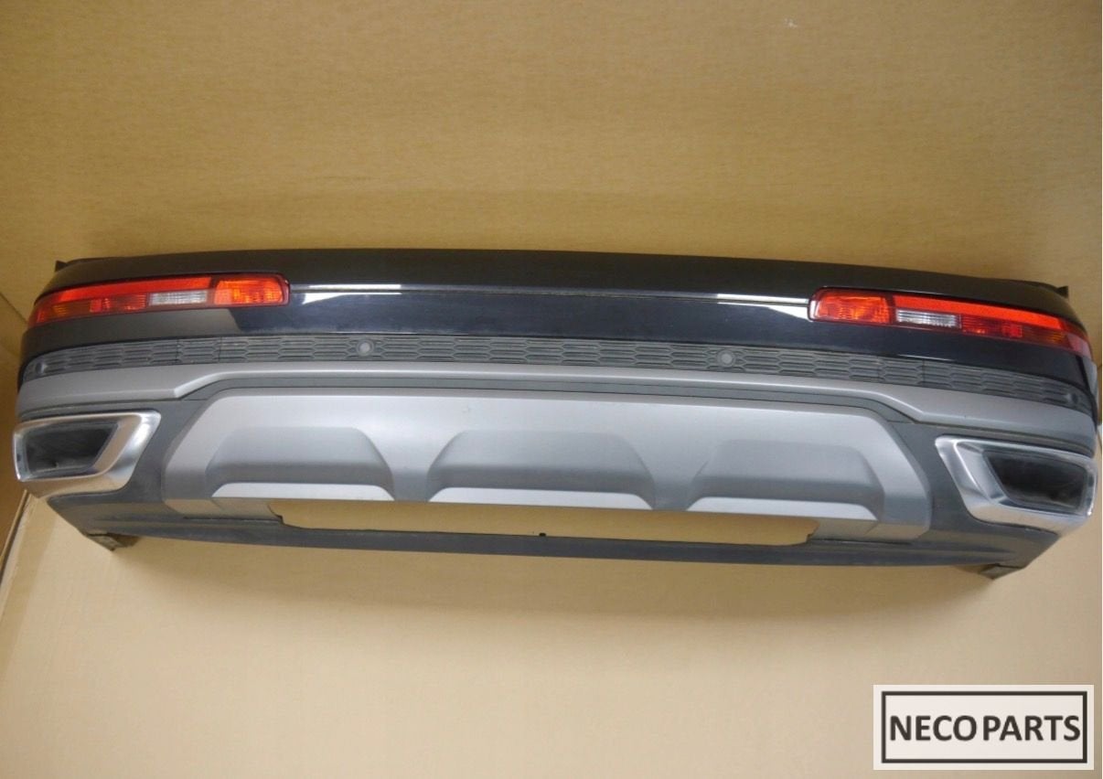 AUDI Q7 4M S-LINE ACHTERBUMPER 6xPDC  LC9X ORIGINEEL, Gebruikt, -, Achter, -