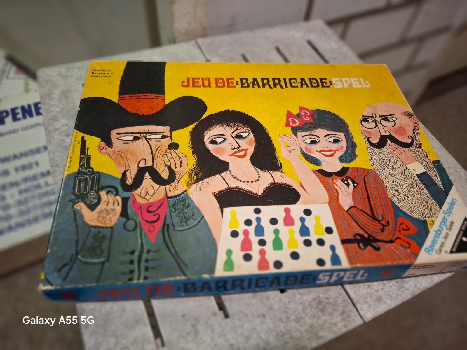 Vintage Barricade Spel van Ravensburger - Compleet, Hobby en Vrije tijd, Gezelschapsspellen | Bordspellen, Gebruikt, Info@ravensburger.com