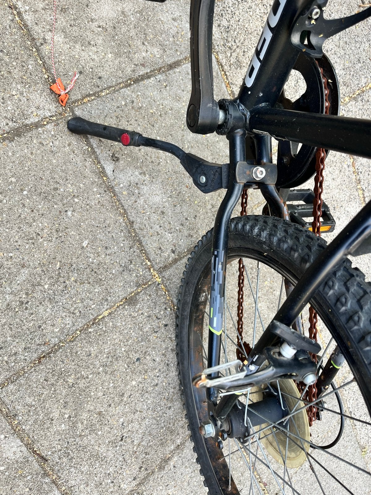 Rockrider 16inch ST500 Kinderfiets - Gebruikt, Gebruikt, Velgrem, Versnellingen, Minder dan 49 cm
