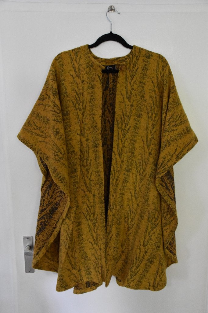 prachtig nieuw geel vest/omslagdoek Oscar B, Geel, Maat 46/48 (XL) of groter, Nieuw, Oscar B