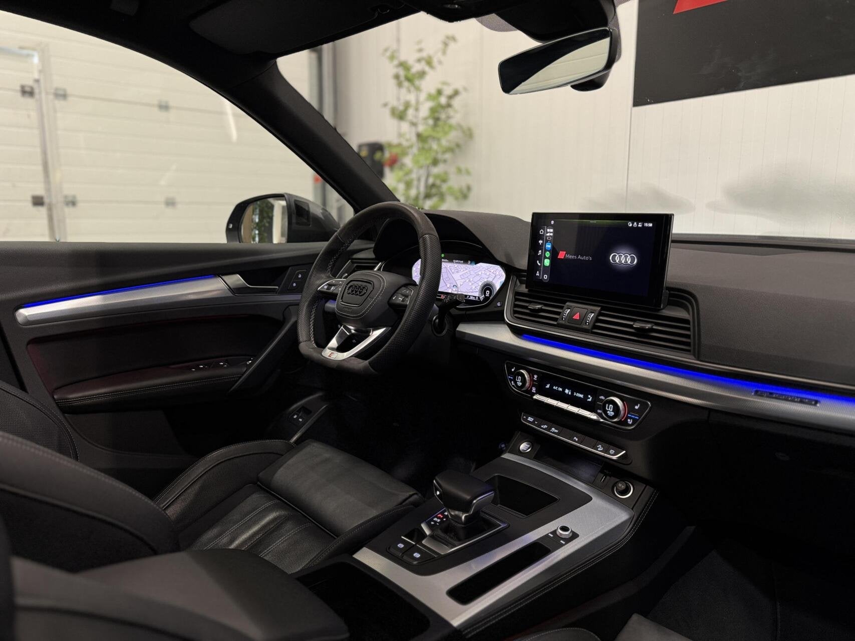 Audi Q5 55 TFSIe S edition|Pano|Lucht|HUD|Ventilatie|Keyless, Auto's, Automaat, Gebruikt, 4 cilinders, Bedrijf