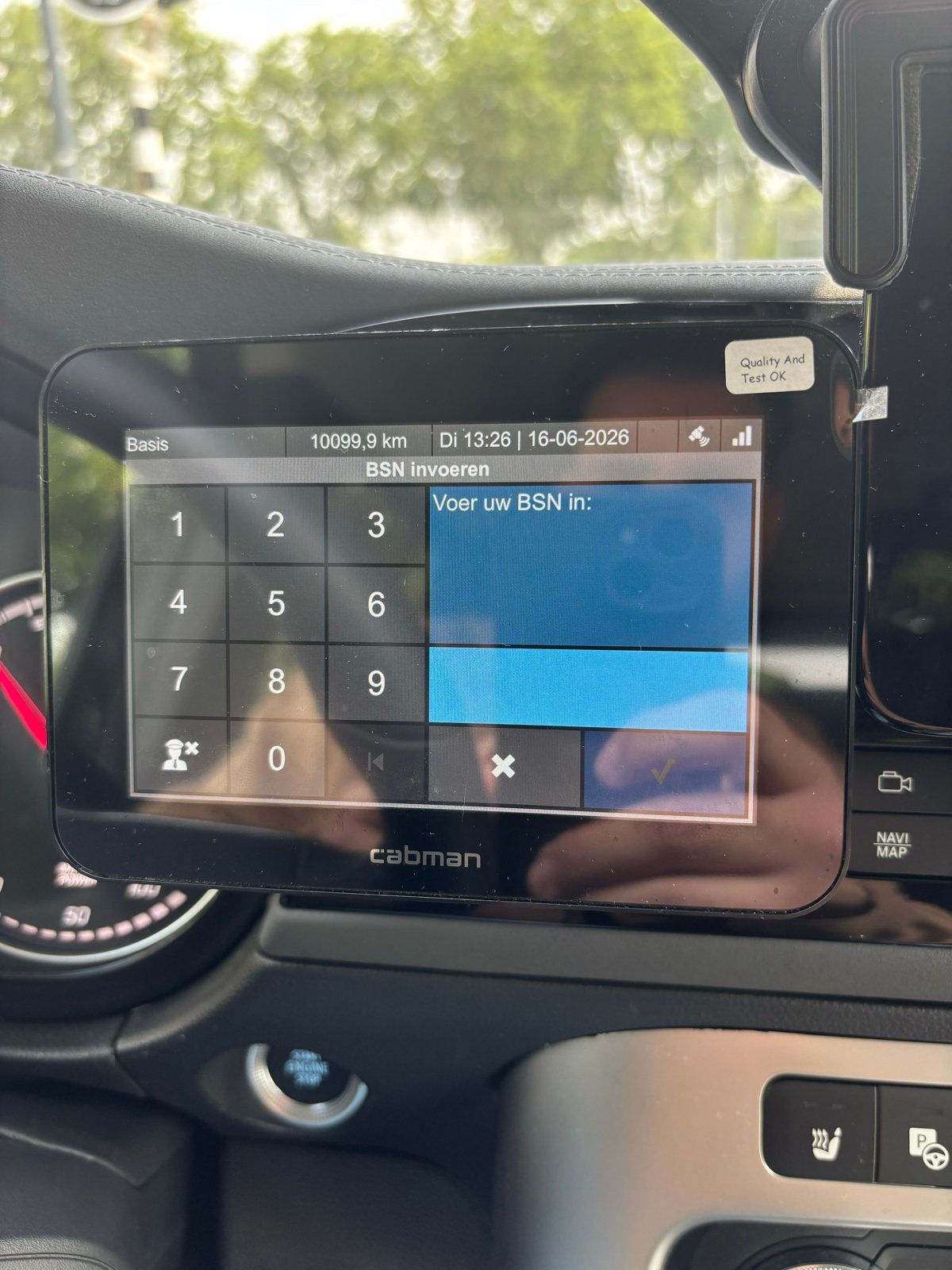 Cabman MDT boordcomputer compleet incl. Taximeter en Printer, Ophalen of Verzenden, Zo goed als nieuw