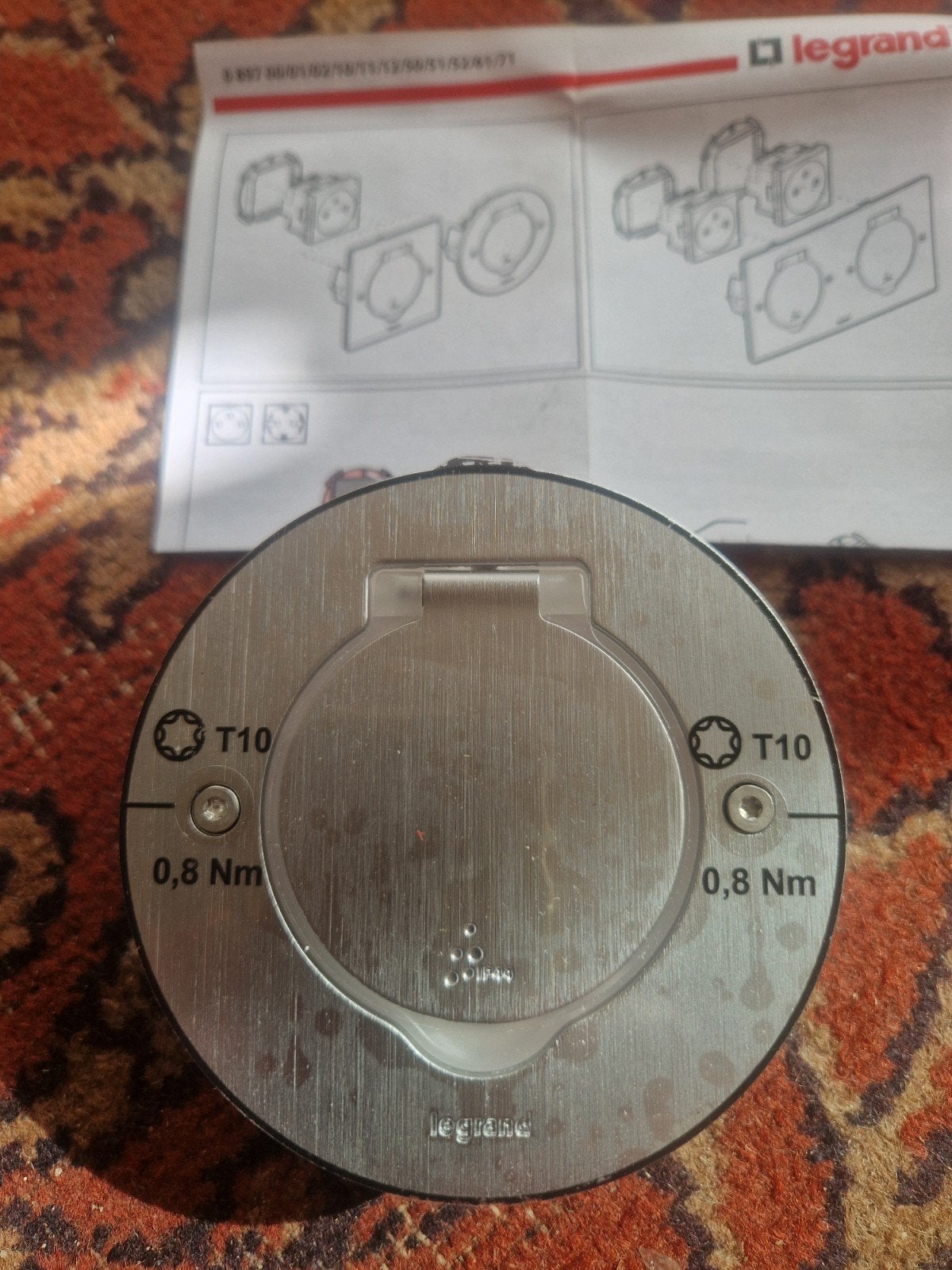 Legrand Pop-up Vloerdoos met 1 Stopcontacten - Nieuw, Ophalen of Verzenden, Nieuw, Stopcontact