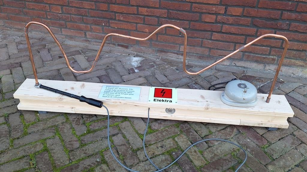 Bibberspiraal  oud hollands spel, Ophalen