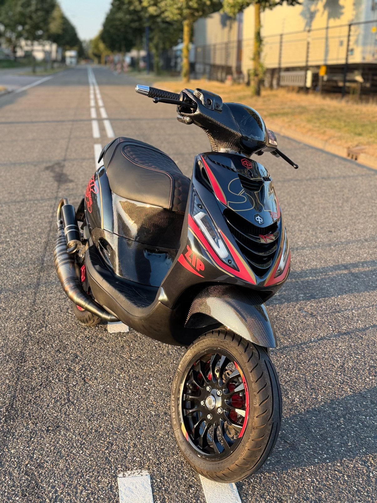Zip a1 172cc s2 LC “nieuwstaat”, Ophalen, Tweetakt, Zip, Zo goed als nieuw