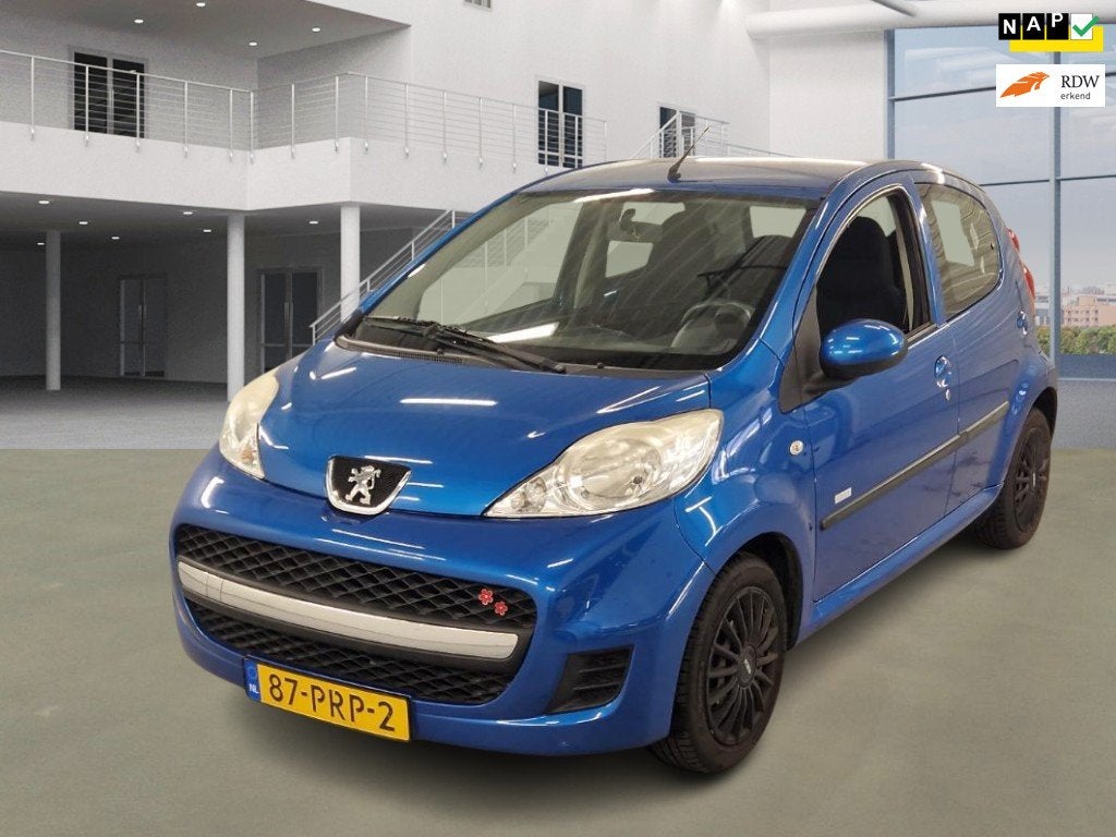 Peugeot 107 1.0-12V | Airco | APK | 5 Deurs, Auto's, Peugeot, Voorwielaandrijving, Euro 5, Stof, Gebruikt