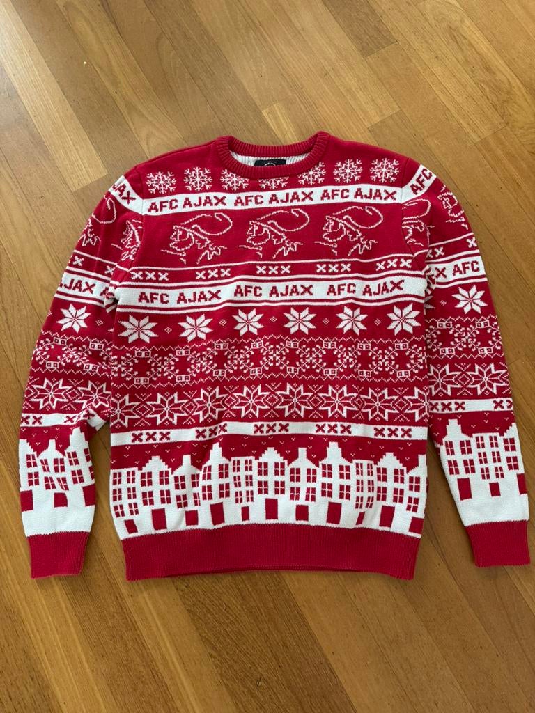 Ajax kersttrui maat xl valt als een l, Ophalen of Verzenden, Zo goed als nieuw, Ajax, Shirt
