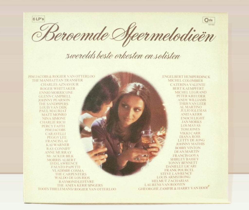 Beroemde Sfeermelodieën – Box met 6 LP's Orkesten & Solisten, Cd's en Dvd's, Vinyl | Overige Vinyl, Ophalen of Verzenden, Gebruikt
