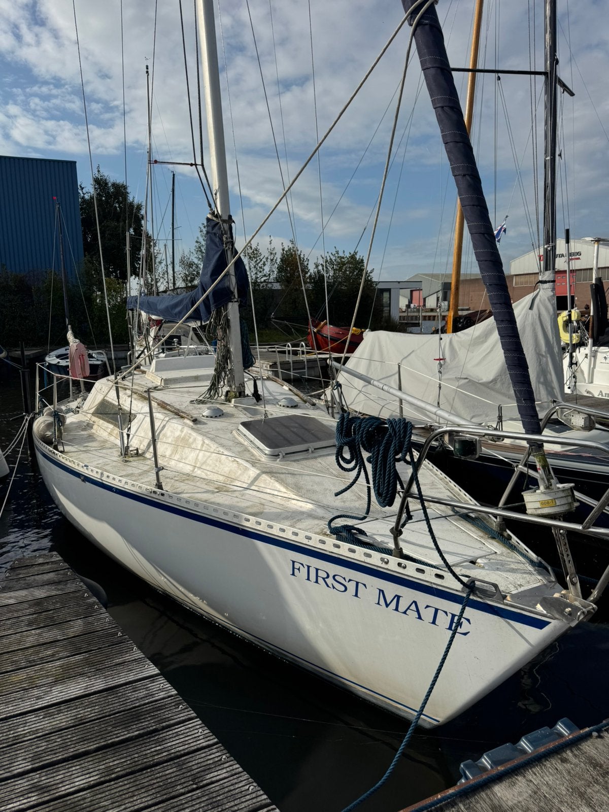 Beneteau first 27 - 1978 te Heeg!, Watersport en Boten, Ophalen of Verzenden, Gebruikt